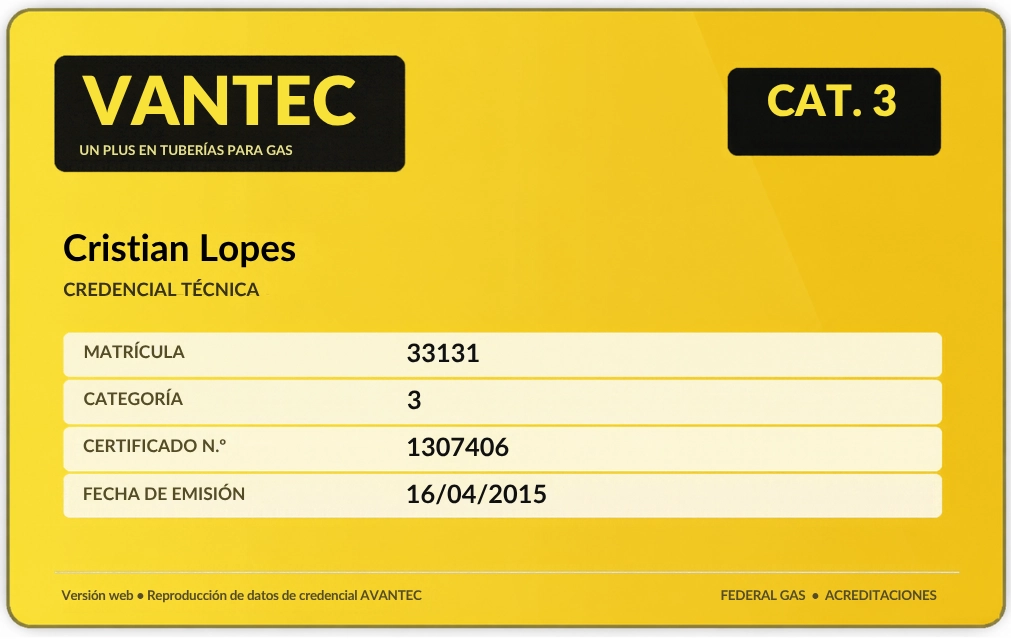 AVANTEC categoría 3